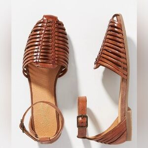 Seychelles Bits N' Pieces Woven Flats Size 6